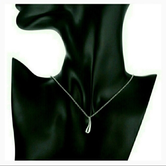 4pcs Set Water Drop 925 Silver Jewelry Necklace - Picture 5 of 8